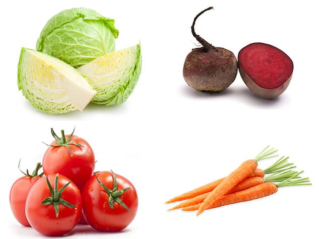 Cabbage, beets, tomatoes and carrots are affordable vegetables to increase male virility