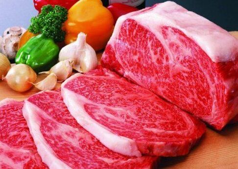 meat to increase potency